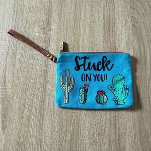 NWOT … “Stuck On You” Multi Purpose Bag With Wristlet